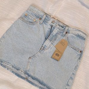 Levi’s deconstructed skirt